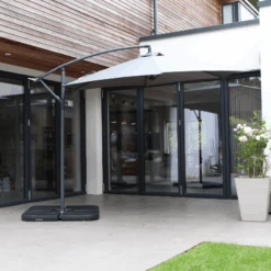 Banana Hanging Umbrella - Grey