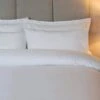 Egyptian Cotton 200 Count Housewife Pillowcase Pair - White -Taskers Sale Shop 1800x1200 fitbox 200ec white6