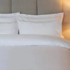 Egyptian Cotton 200 Count Housewife Pillowcase Pair - White