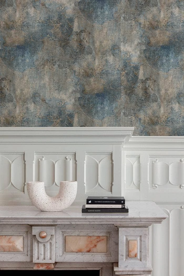 Grandeco Castello Navy Wallpaper - 191701 5 Grandeco Castello Navy Wallpaper - 191701 - Image 3