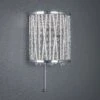 Twin Light Chrome Wall Light With Crystals -Taskers Sale Shop 2 light chrome wall bracket with crystal drops tasc317222262s s light elise wl ch 7222 2cc 29571388768342