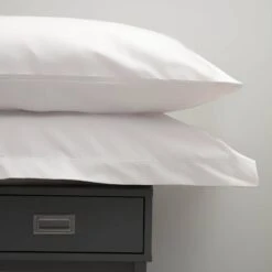 Egyptian Cotton 200 Count Oxford Pillowcase - White