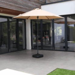 Push Up Parasol - Ecru