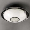 36 Chrome Crystal Led Flush Ceiling Light -Taskers Sale Shop 36 crystal led flush light tas0638834110s s light b room led flush chr 41cm 388341 29571440410710