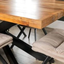 Winslow Table & 6 Aspen Taupe Chairs -Taskers Sale Shop 407A8279