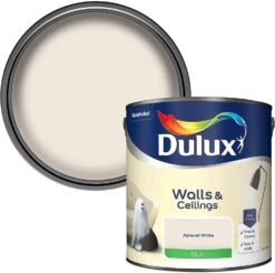 Dulux Silk Emulsion 2.5L - White Cotton 7 Dulux Silk Emulsion 2.5L - White Cotton -Taskers Sale Shop 50028482 DULUXVS2.5LWHITECOTTON