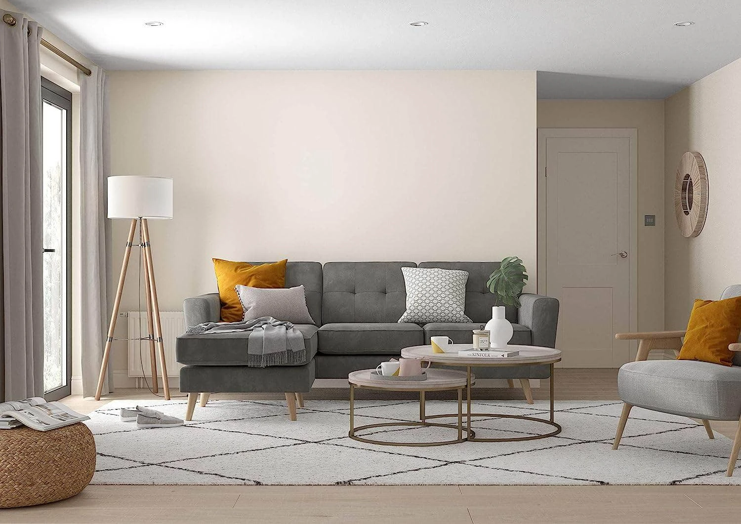 Dulux Silk Emulsion 2.5L - White Cotton 3 Dulux Silk Emulsion 2.5L - White Cotton