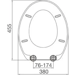 Simple Soft Close Toilet Seat 9 Simple Soft Close Toilet Seat -Taskers Sale Shop 50090625 EUROTSEATWHTSIMPLESOFTCLOSE 84310 3