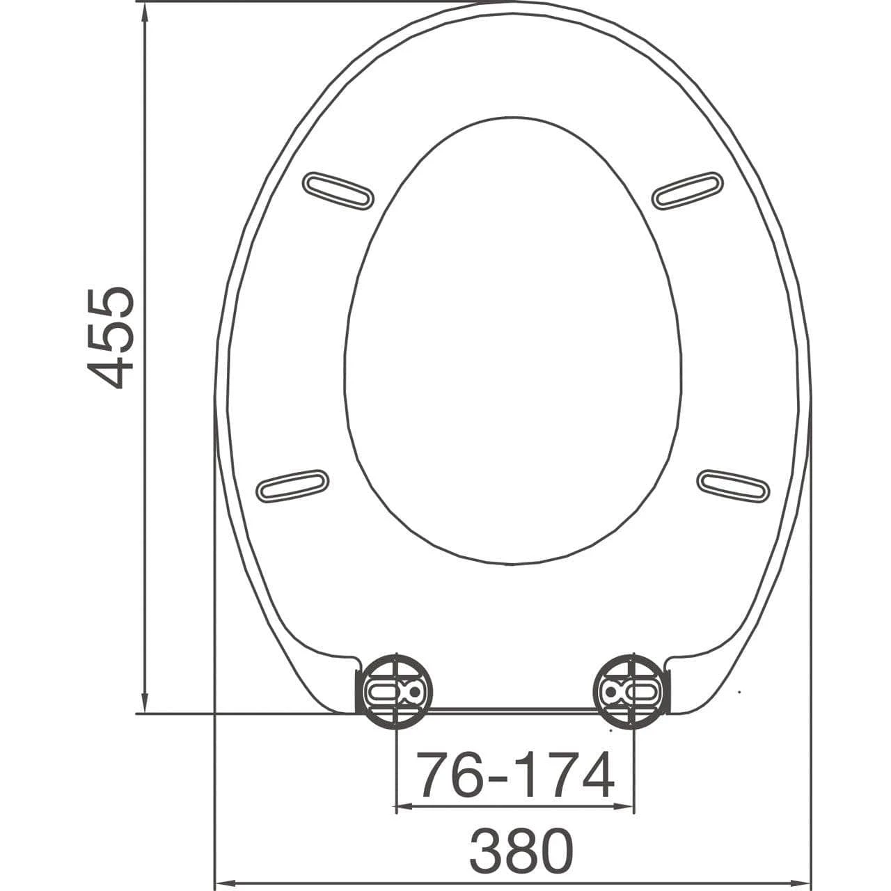 Simple Soft Close Toilet Seat 6 Simple Soft Close Toilet Seat - Image 4