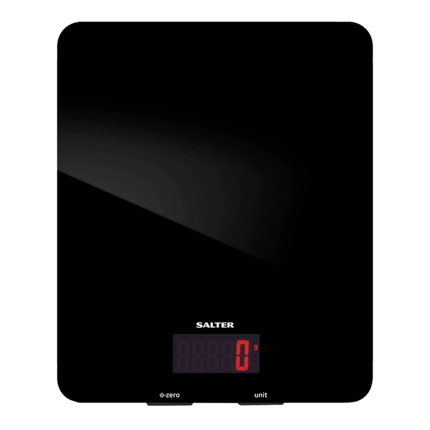 Salter Black Glass Electronic Scales 3 Salter Black Glass Electronic Scales