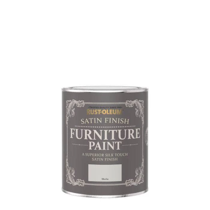 Rust-Oleum Satin Furniture Paint 750ml - Mocha 3 Rust-Oleum Satin Furniture Paint 750ml - Mocha