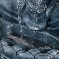 Aqua Creations Giant Sitting Buddha Led Water Feature -Taskers Sale Shop 50139139