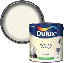 Dulux Silk Emulsion 5L - Fine Cream