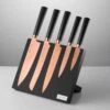Titan Copper 6 Piece Knife Block 1 Titan Copper 6 Piece Knife Block -Taskers Sale Shop 50145307 RAYWAREVINERSTITANCOPKNIFEBLOCK6P