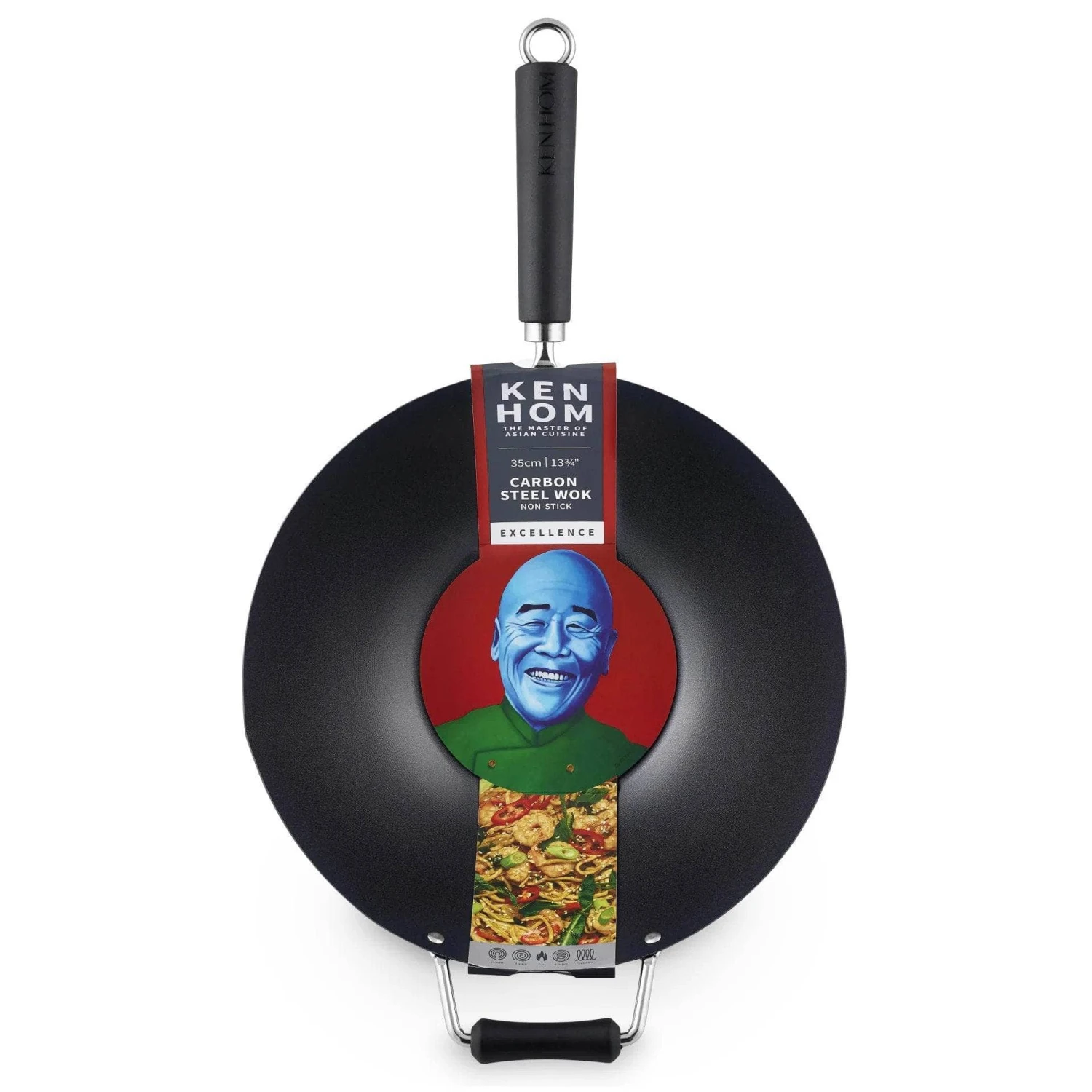 Ken Hom Excellence Wok 35cm 5 Ken Hom Excellence Wok 35cm - Image 3