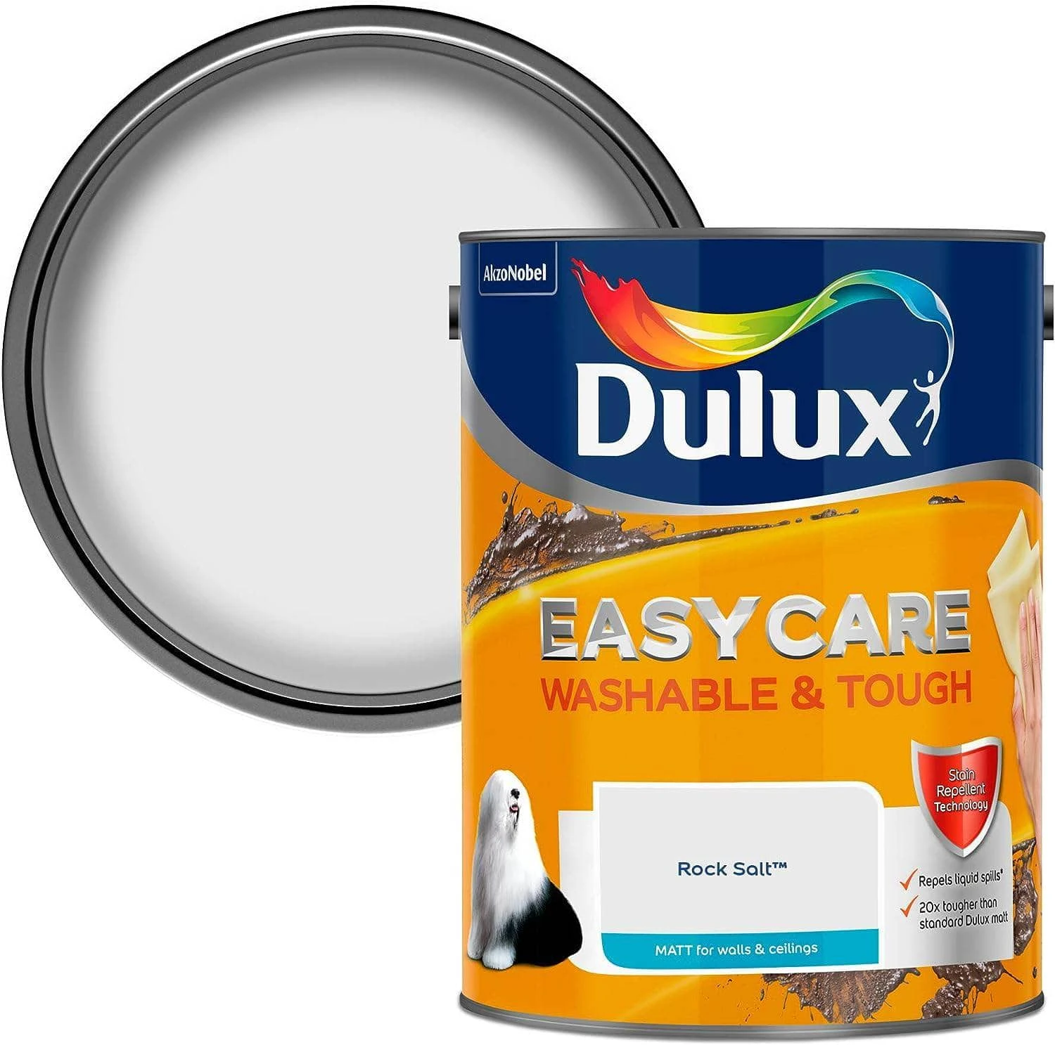 Dulux Easycare Matt Emulsion - Rock Salt 7 Dulux Easycare Matt Emulsion - Rock Salt - Image 5