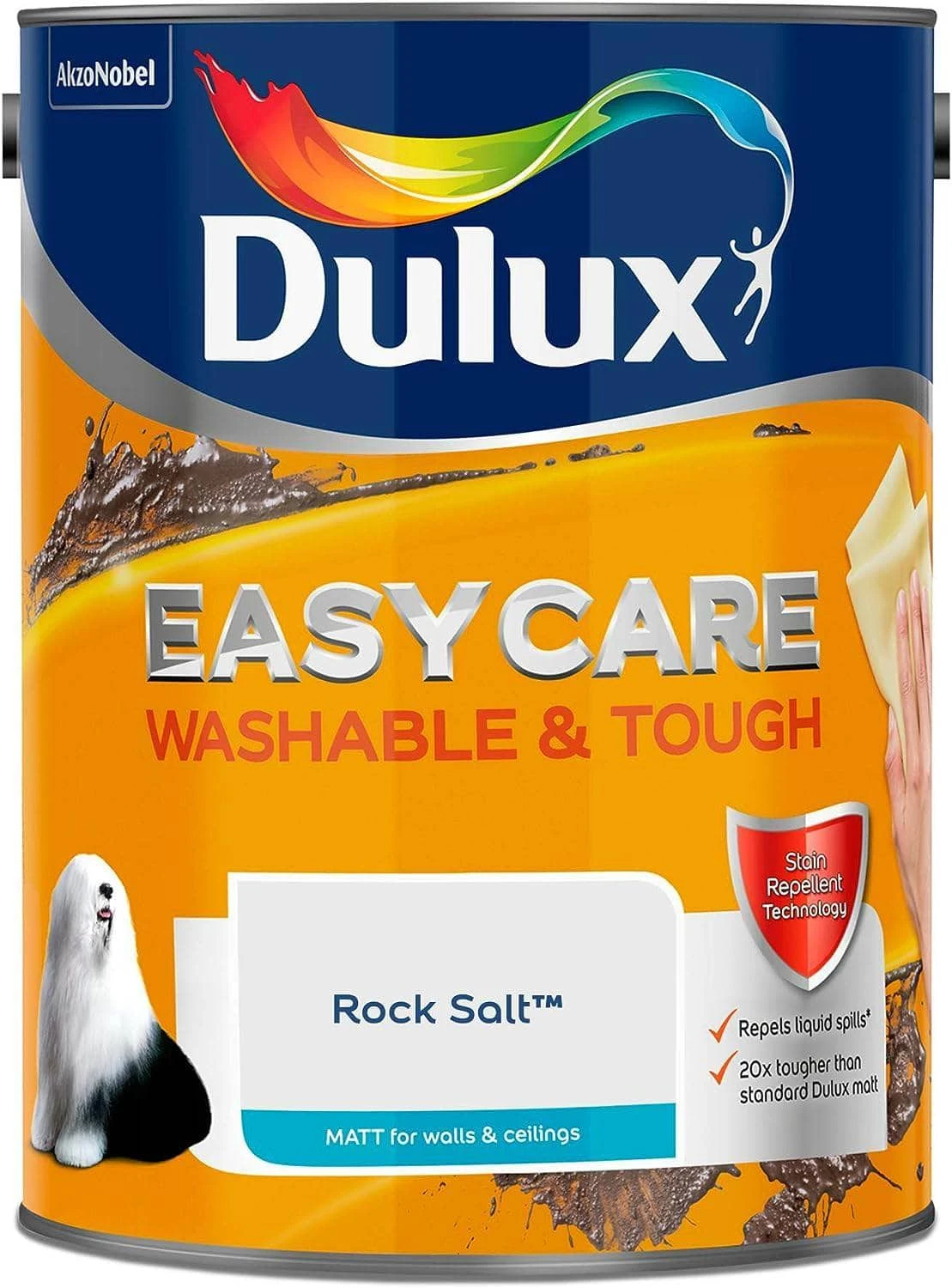 Dulux Easycare Matt Emulsion - Rock Salt 6 Dulux Easycare Matt Emulsion - Rock Salt - Image 4