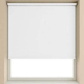 Blackout Roller Blind - White 3 Blackout Roller Blind - White