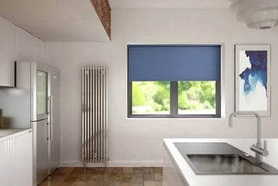Blackout Roller Blind - Navy 4 Blackout Roller Blind - Navy - Image 2