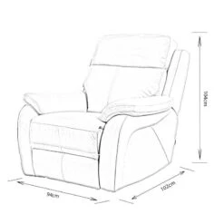 Comfort King Quincy Electric Reclining Armchair 13 Comfort King Quincy Electric Reclining Armchair -Taskers Sale Shop 50153206 quincychair