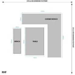 Austin Corner Sofa Dining Set 23 Austin Corner Sofa Dining Set -Taskers Sale Shop 50154036