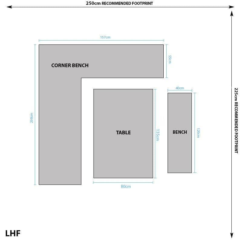 Austin Corner Sofa Dining Set 12 Austin Corner Sofa Dining Set - Image 10