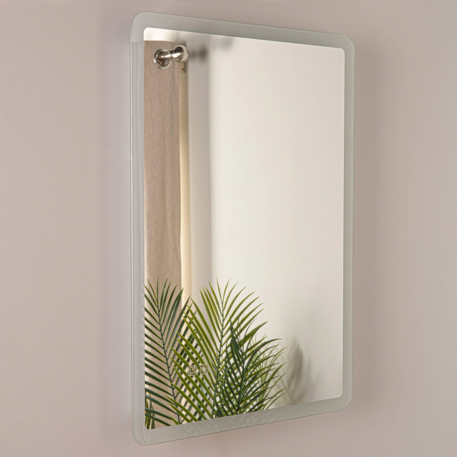 Euro LED Rectangle Mirror - 50 X 70cm 3 Euro LED Rectangle Mirror - 50 X 70cm