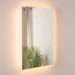 Euro LED Rectangle Mirror - 50 X 70cm 10 Euro LED Rectangle Mirror - 50 X 70cm -Taskers Sale Shop 50155665 4