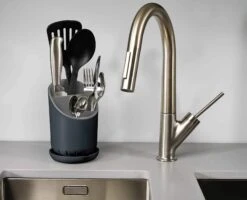 Joseph Joseph Dock Cutlery Drainer - Grey
