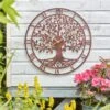 Large Tree Of Life Wall Clock - Bronze 2 Large Tree Of Life Wall Clock - Bronze -Taskers Sale Shop 5162008 TreeofLife BronzeLarge insitu