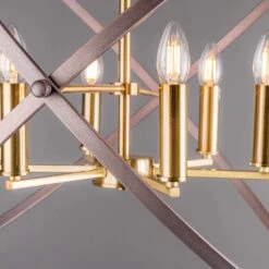 6 Light Bronze/Gold Semi Flush Ceiling Lights -Taskers Sale Shop 6 light bronze semi flush light tasbz938246650s s light hoopla 6l pend brnz 8246 6bz 29571546447958