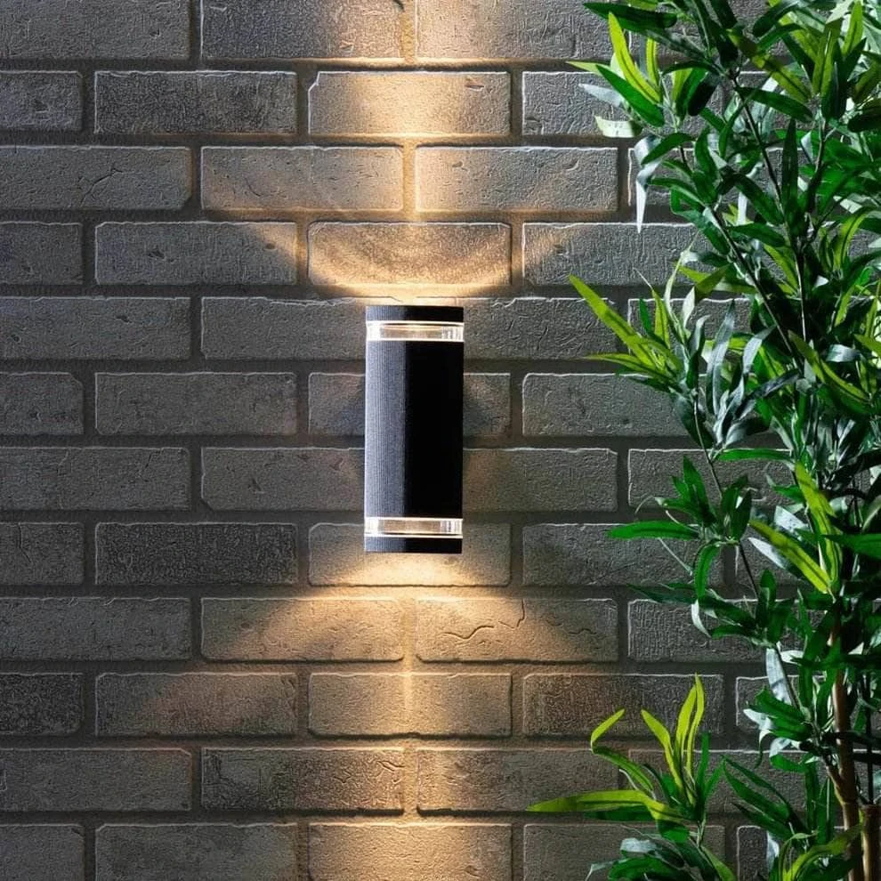 Montpellier Up/Down Black Outdoor Wall Light 3 Montpellier Up/Down Black Outdoor Wall Light