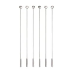 Stainless Steel Cocktail Stirrers 6 Pack