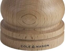 Beech Salt Mill 120mm -Taskers Sale Shop 60001561 COLE MASONA4BEECH120MMSALTMILL1