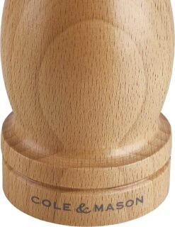 Beech Pepper Mill 200mm 8 Beech Pepper Mill 200mm -Taskers Sale Shop 60001564 COLE MASONA8BEECH200MMPEPPERMILL2