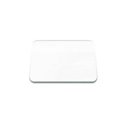 White Glass Worktop Saver - Small