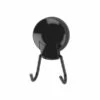 Suctionloc Twin Robe Hook Black 2 Suctionloc Twin Robe Hook Black -Taskers Sale Shop 60002426 SHWDRPESLBRHSCTIONLOCTWNROBEHOOKBLCK