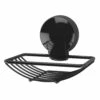 Suctionloc Soap Basket Black 1 Suctionloc Soap Basket Black -Taskers Sale Shop 60002429 SHWDRPESLBSBSCTIONLOCSOAPBASKETBLCK
