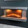 Flare Electric Wall Mounted Fire With Logs 2 Flare Electric Wall Mounted Fire With Logs -Taskers Sale Shop 60004314