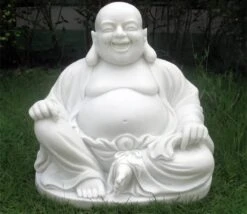 Laughing Buddah White - 45cm
