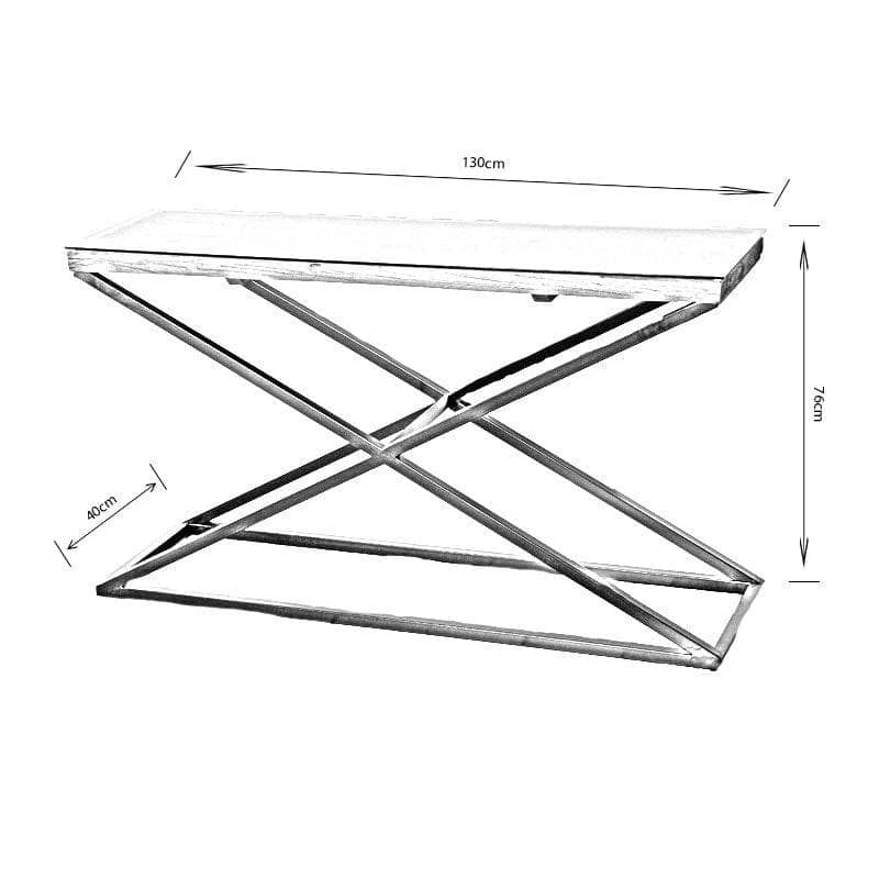 Bella Wood Console Table 8 Bella Wood Console Table - Image 6
