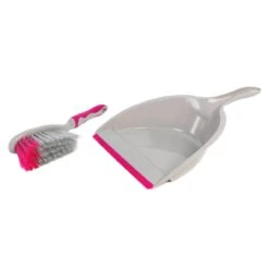 Deluxe Space Saving Dustpan & Brush Set -Taskers Sale Shop 60004884 KLEENEZEDELUXEDUSTPANANDBRUSHSET2