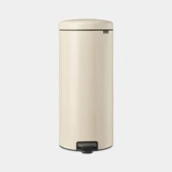 Brabantia Newlcon Pedal Bin 30 Litre - Soft Beige