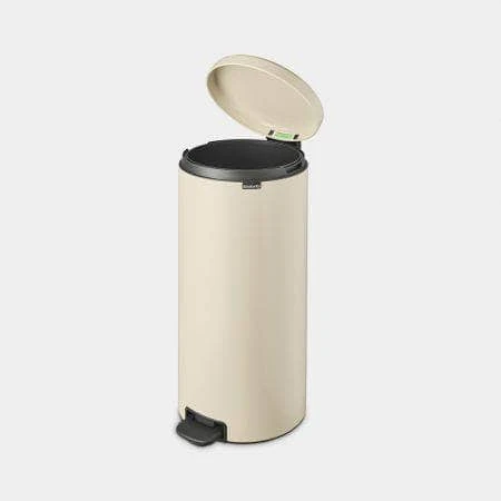 Brabantia Newlcon Pedal Bin 30 Litre - Soft Beige 4 Brabantia Newlcon Pedal Bin 30 Litre - Soft Beige - Image 2