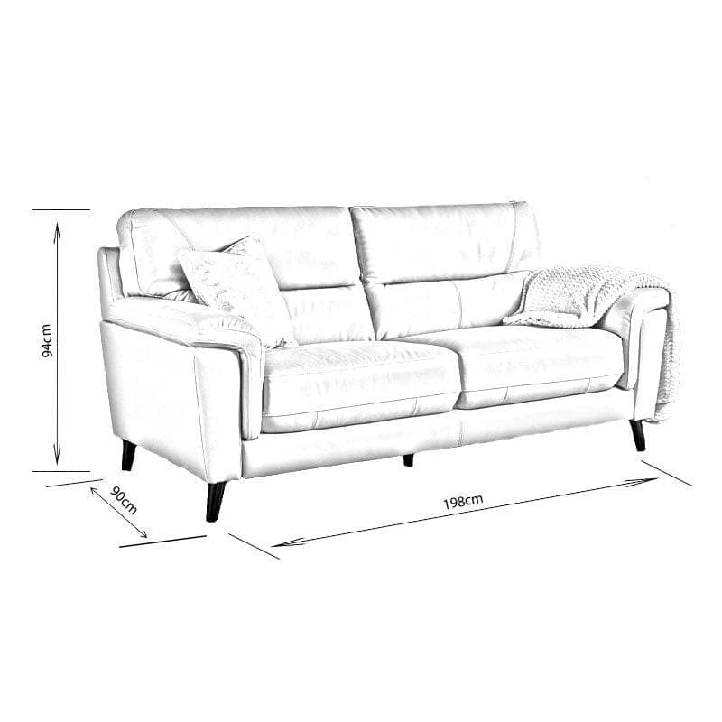 Hampton 3 Seater Sofa 10 Hampton 3 Seater Sofa - Image 8