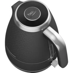 Beko Dome 1.7L Kettle - Black & Chrome -Taskers Sale Shop 60005226 EPEBEKO1.7LDOMEKETTLEBLACK CHROMEWKM8307B2