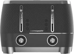 Beko 4 Slice Toaster - Grey & Chrome