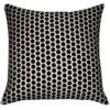 Small Hexagonal Cut Velvet Cushion - Black -Taskers Sale Shop 60005262 MALINISMALLHEXCUTVELVETBLACK56X56FILLED