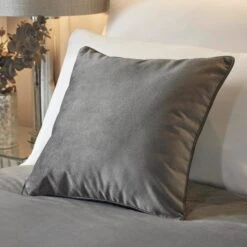 Melanie Filled Cushion - Slate