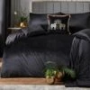 Montrose Duvet Set - Black -Taskers Sale Shop 60005443 JRLLBMONTROSEBLACKDOUBLEDUVET